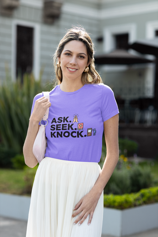 ASK SEEK KNOCK